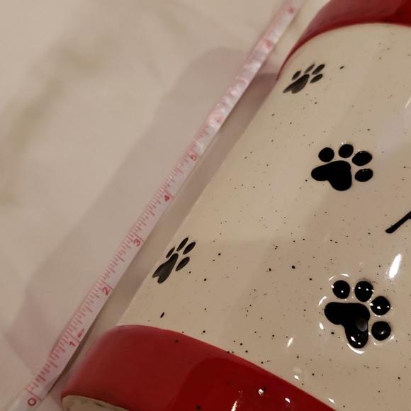 Dog Lover "Bone Appetit!" Ceramic Canister/Utensil Holder - Picture 6 of 7